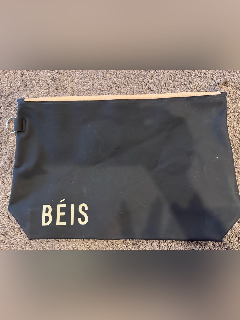 BEIS Black Pouch Travel  Bag